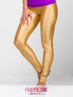 Gold retro leggings